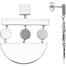 Energetix Manyetik Geometrik Unsurlarla Göz Alıcı Küpeler