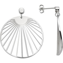 Energetix Manyetik Parlak Paslanmaz Çelik Küpeler