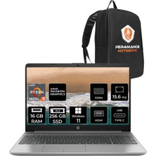 Hp 255 G9 Amd Ryzen 5 5625U 16GB 256GB SSD 15.6'' Fhd W11P Taşınabilir Bilgisayar 723Q2EA & Per4 Çanta 723Q2EAP361