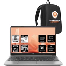 Hp 250 G8 Intel Core I5 1135G7 12GB 256GB SSD 15.6'' Fhd Fdos Taşınabilir Bilgisayar 853U8ES & Per4 Çanta 853U8ESP306