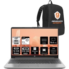 Hp 250 G8 Intel Core I5 1135G7 12GB 512GB SSD 15.6'' Fhd W11H Taşınabilir Bilgisayar 853U8ES & Per4 Çanta 853U8ESP357