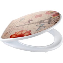 Altıntepe Karadeniz Klozet Kapak Eyfel Desenli