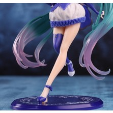 Ruiwen Anime Figürü Hatsune Miku Kış Elbise Hatsune Araba Masaüstü Süsleme Modeli (Yurt Dışından)