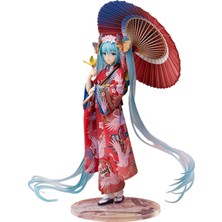 Ruiwen Daha Güçlü Hatsune Miku Renkli Giysiler Yukata Kimono 1/8 Kutulu Figür Süsleme Modeli (Yurt Dışından)