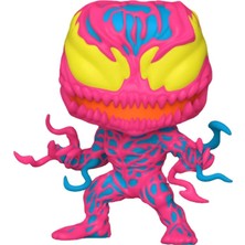 Ruiwen Funko Pop Venom Carnage 678# Siyah Açık Mor Işık Figürü Bebek Süsleme (Yurt Dışından)