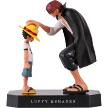 Ruiwen Tek Parça Luffy ve Kızıl Saçlı Shanks Modeli Süsleri Anime Figürleri (Yurt Dışından)