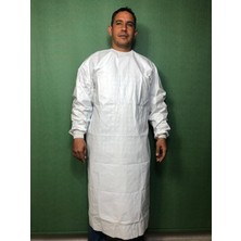 Dng Workwear Dng 5134 4 Kuşaklı Lamineli Tek Kullanımlık Bohçalı Cerrahi Önlük (10'lu)