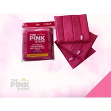 The Pink Stuff Mucizevi Mikrofiber Ped Koleksiyonu -Süper Emici-Kiri, Yağı ve Tozu Temizler 3ADET