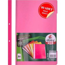 Dosy Telli Dosya Pembe 10lu Paket