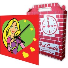 Red Castle Disney Rapunzel Saat (Clock) Kum Boyama Seti-Red Castle S-0013