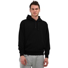 Sportive Snake Erkek Siyah Günlük Stil Sweatshirt 24YETL13D01-SYH