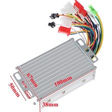 Alkatronik Dc 36V / 48V 350W Fırçasız Motor Sürücü Scooter Elektrikli Bisiklet Beyin Bldc Hız Kontrol Kartı Su