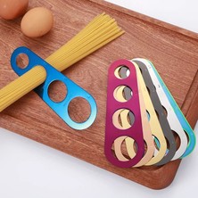 Yaci Shop No.4 Tarzı Yaratıcı Paslanmaz Çelik 4 Delik Spagetti Cetvel Spagetti Measurer Mutfak Gereçleri Spagetti Cetvel (Yurt Dışından)