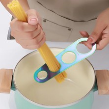 Yaci Shop No.4 Tarzı Yaratıcı Paslanmaz Çelik 4 Delik Spagetti Cetvel Spagetti Measurer Mutfak Gereçleri Spagetti Cetvel (Yurt Dışından)