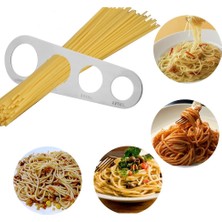 Yaci Shop 1 Adet Stil 1 Adet Mutfak Paslanmaz Çelik Makarna Erişte Tedbir Mutfak Aksesuarları 4 Delik Spagetti Measurer Araçları (Yurt Dışından)