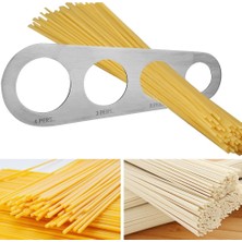 Yaci Shop 1 Adet Stil 1 Adet Mutfak Paslanmaz Çelik Makarna Erişte Tedbir Mutfak Aksesuarları 4 Delik Spagetti Measurer Araçları (Yurt Dışından)