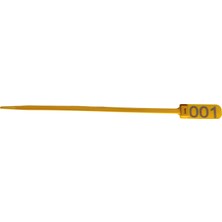 Senkron Seals 100 Adet Sarı Et Belirleme (Karkas) Kelepçesi 36CM
