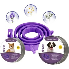 Shanhua Shop KÖPEK2-62CM Tarzı Kediler Köpekler Için Pet Sakinleştirici Yaka Ayarlanabilir Anksiyete Feromon Azaltıcı Pet Yaka Kalıcı Doğal Sakin Rahatlatıcı Yatıştırıcı Yaka (Yurt Dışından)