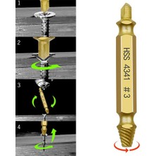 Taba Fix 6 Parça Hasarlı ve Kırık Vida Çıkarma Seti (HSS4341)
