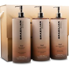 Bobel Brazilian 3"lü Set  Sampuan+Keratin+Maske