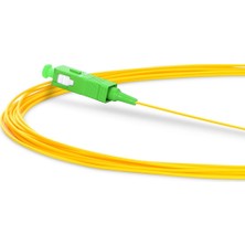 Evlere Kadar Fiber Fiber Optik Pigtail Sc/apc Sm Sx 0,9mm 9/125 1 Core LS0H (1,5 Metre)