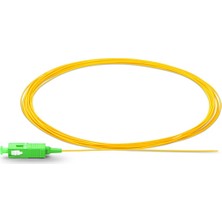 Evlere Kadar Fiber Fiber Optik Pigtail Sc/apc Sm Sx 0,9mm 9/125 1 Core LS0H (1,5 Metre)