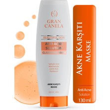 Gran Canela Akne ve Siyah Nokta Karşıtı Arındırıcı Yüz Bakım Maske 130 ml