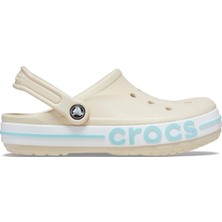 Crocs Bayaband Unisex Sabo Terlik Orta Topuklu Yaz İçin Hafif ve Rahat Bej