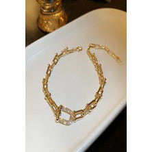 Demokan Kadın Bileklik Zirkon Taş Tfany Bileklik Kadın Bileklik