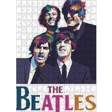 Karizma Tablo Ahşap Mdf Puzzle Yapboz The Beatles Müzik Grubu 255 Parça 35*50 cm