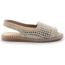 Bej Örgü   Kadın Espadril K05117155016