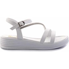 Beyaz   Kadın Sandalet K05823023109