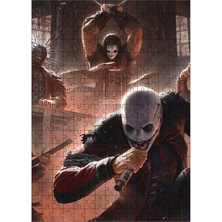 Ekart Ahşap Mdf Puzzle Yapboz Slipknot Müzik Band 255 Parça 35*50 cm