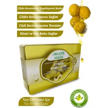 Organik Hekim Zeytinyağlı E Vitamini Bitkisel Değerli Yağ Vegan Sabunu 140 Gram