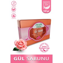 Organik Hekim Gül Doğal Yüz ve Vücut Sabunu 140 gr