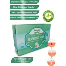 Organik Hekim Akne Karşıtı Doğal Kırışık Sabunu Antı Acne Soap