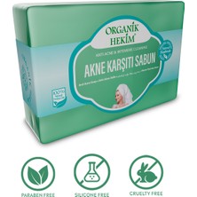 Organik Hekim Akne Karşıtı Doğal Kırışık Sabunu Antı Acne Soap