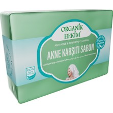 Organik Hekim Akne Karşıtı Doğal Kırışık Sabunu Antı Acne Soap