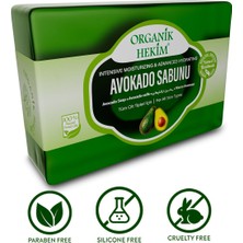 Organik Hekim Nemlendirici Etkili Avokado Doğal Katı Sabun - 140 gr