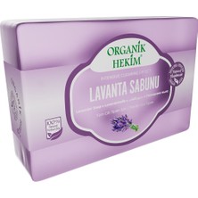 Organik Hekim Lavanta Özlü Katı Sabun 140 Gram