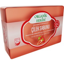 Organik Hekim Çilek Cilt Tonu Eşitleyici Sabunu 140 Gram