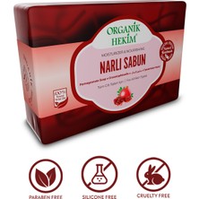 Organik Hekim Narlı Sabun - Pomagranate Soap