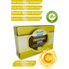 Organik Hekim Limon Yüksek Vitamin C Sabunu Sebum Dengeleyici Canlandırıcı Sabun 140 Gram