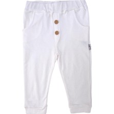 Bebelop Unisex Bebek Bel Lastikli Raporlu Cepli Tek Alt Eşofman Altı
