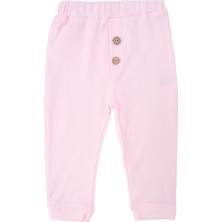 Bebelop Unisex Bebek Bel Lastikli Raporlu Cepli Tek Alt Eşofman Altı