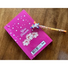 Gojoy Princess Flamingo Temalı Defter ve Jel Kalem Seti