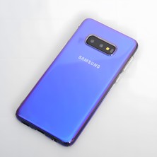 Cepustik Telefon Aksesuarları Galaxy S10E Kılıf Parlak Renk Geçişli Kılıf