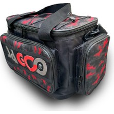 Sagoo Tackle Bag Red Camo Balıkçı Malzeme Çantası