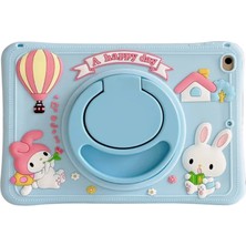 MobaxAksesuar Apple iPad 10. Nesil 10.9 2022 Kılıf Cute Dolls Standlı Eğlenceli 3D Karekterli Çocuk Kılıfı A2696 A2757 A2777