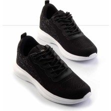 Bambi Siyah Buz Triko   Erkek Sneaker E01768002682